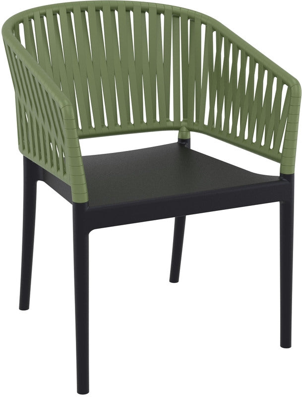 PORTOFINO BLACK/OLIVE GREEN ΠΟΛΥΘΡΟΝΑ ΠΟΛ/ΝΙΟΥ 58x58x80