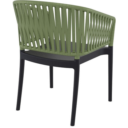 PORTOFINO BLACK/OLIVE GREEN ΠΟΛΥΘΡΟΝΑ ΠΟΛ/ΝΙΟΥ 58x58x80