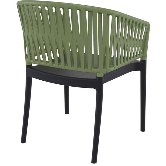 PORTOFINO BLACK/OLIVE GREEN ΠΟΛΥΘΡΟΝΑ ΠΟΛ/ΝΙΟΥ 58x58x80