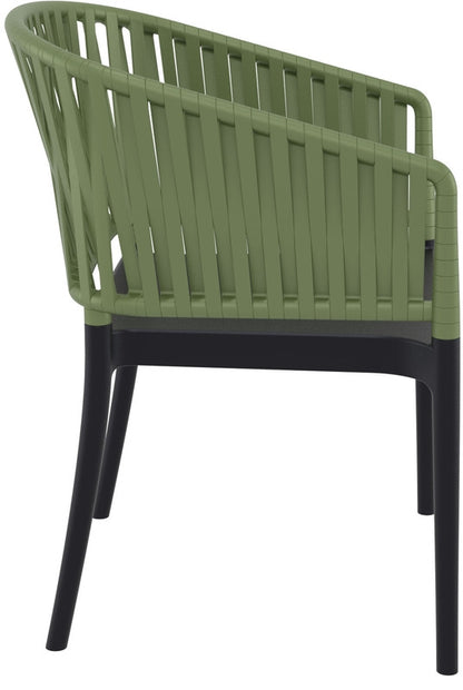 PORTOFINO BLACK/OLIVE GREEN ΠΟΛΥΘΡΟΝΑ ΠΟΛ/ΝΙΟΥ 58x58x80