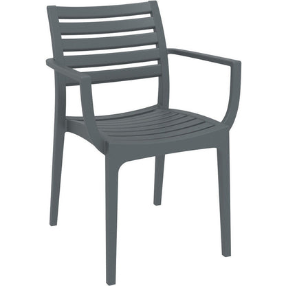 ARTEMIS DARK GREY ΠΟΛΥΘΡΟΝΑ ΠΟΛ/ΝΙΟΥ 58x58x83.5