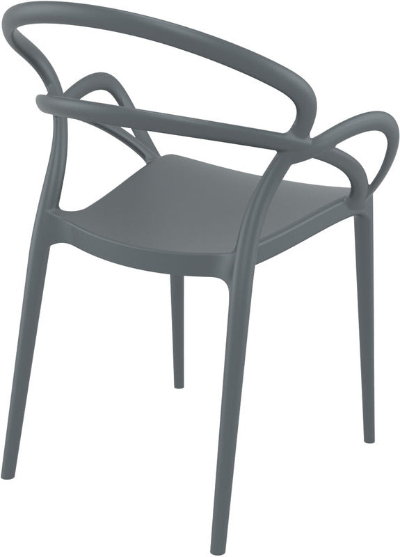 MILA DARK GREY ΠΟΛΥΘΡΟΝΑ ΠΟΛ/ΝΙΟΥ 57Χ56Χ82εκ.