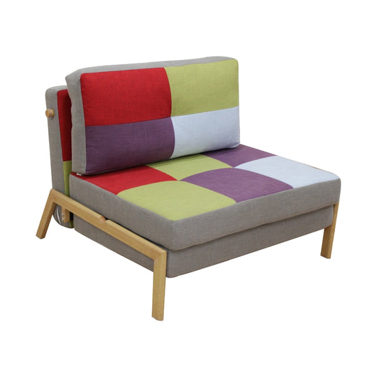 SARA Q PATCHWORK ΥΦΑΣΜΑ ΠΟΛΥΘΡΟΝΑ/ΚΡΕΒΑΤΙ 95x96x79