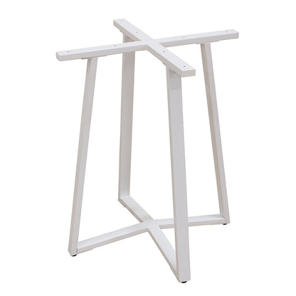 BISTRO ΛΕΥΚΗ ΒΑΣΗ ΜΕΤΑΛΛΙΚΗ ΜΕ ΡΕΓ/ΡΟΥΣ 60x60x72