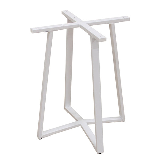 BISTRO ΛΕΥΚΗ ΒΑΣΗ ΜΕΤΑΛΛΙΚΗ ΜΕ ΡΕΓ/ΡΟΥΣ 60x60x72