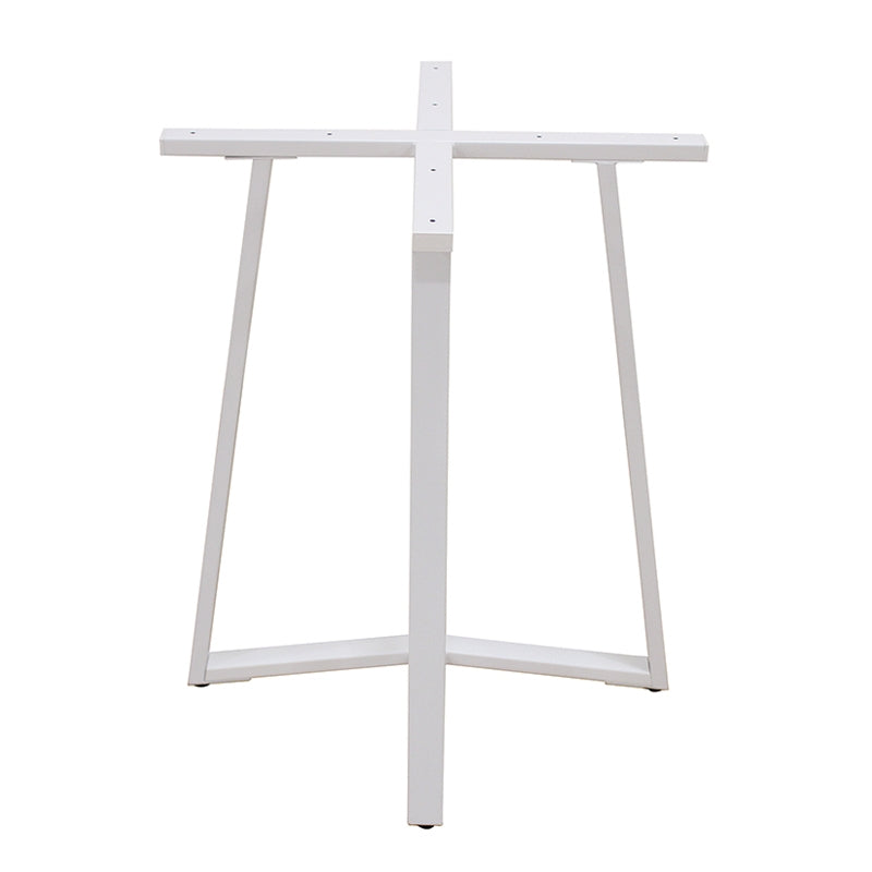 BISTRO ΛΕΥΚΗ ΒΑΣΗ ΜΕΤΑΛΛΙΚΗ ΜΕ ΡΕΓ/ΡΟΥΣ 60x60x72