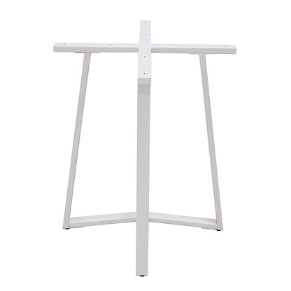 BISTRO ΛΕΥΚΗ ΒΑΣΗ ΜΕΤΑΛΛΙΚΗ ΜΕ ΡΕΓ/ΡΟΥΣ 60x60x72