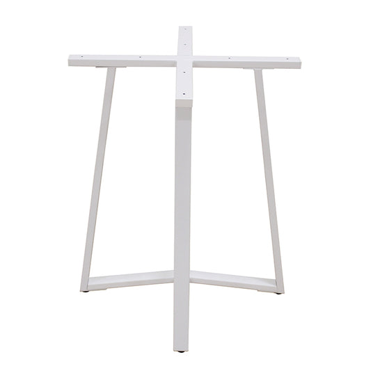 BISTRO ΛΕΥΚΗ ΒΑΣΗ ΜΕΤΑΛΛΙΚΗ ΜΕ ΡΕΓ/ΡΟΥΣ 60x60x72