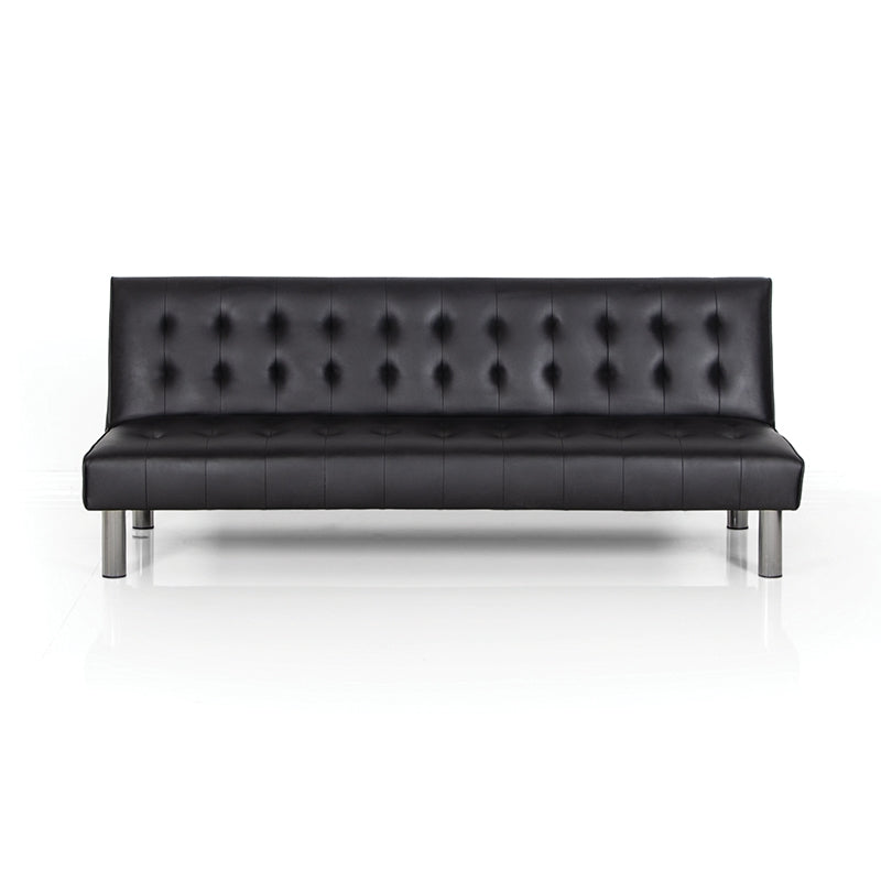 STATE BLACK PU ΚΑΝΑΠΕΣ-ΚΡΕΒΑΤΙ 180x79x74