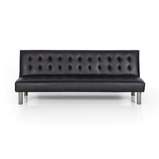 STATE BLACK PU ΚΑΝΑΠΕΣ-ΚΡΕΒΑΤΙ 180x79x74