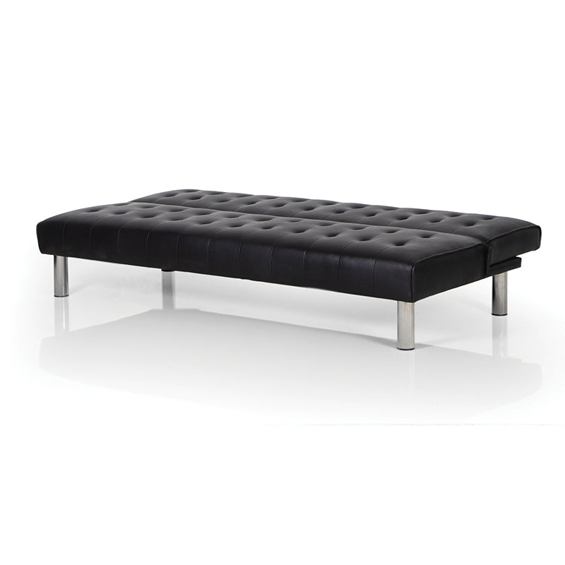 STATE BLACK PU ΚΑΝΑΠΕΣ-ΚΡΕΒΑΤΙ 180x79x74