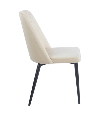 OLIVIA BEIGE VELVET ΥΦΑΣΜΑ ΚΑΡΕΚΛΑ ΜΕΤΑΛΛΙΚΗ 46(59)x58x85