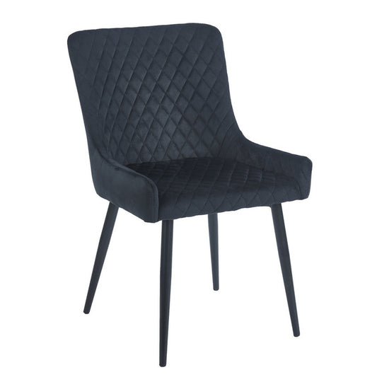 VANESA BLACK VELVET ΥΦΑΣΜΑ ΚΑΡΕΚΛΑ ΜΕΤΑΛΛΙΚΗ 46x62x86