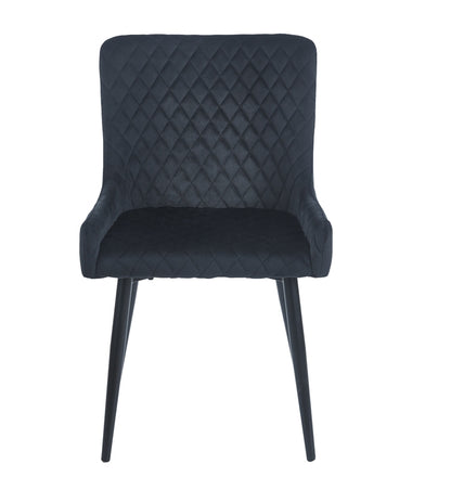 VANESA BLACK VELVET ΥΦΑΣΜΑ ΚΑΡΕΚΛΑ ΜΕΤΑΛΛΙΚΗ 46x62x86