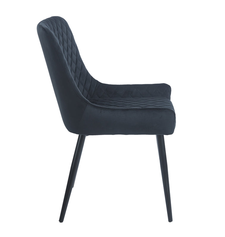 VANESA BLACK VELVET ΥΦΑΣΜΑ ΚΑΡΕΚΛΑ ΜΕΤΑΛΛΙΚΗ 46x62x86