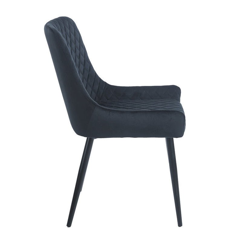 VANESA BLACK VELVET ΥΦΑΣΜΑ ΚΑΡΕΚΛΑ ΜΕΤΑΛΛΙΚΗ 46x62x86