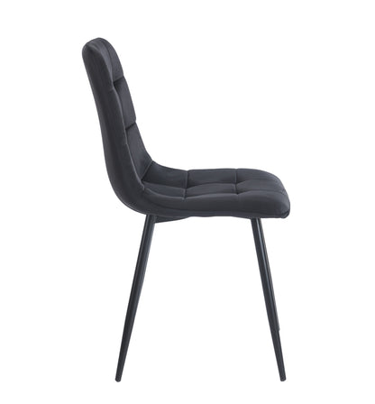 OSCAR BLACK VELVET ΥΦΑΣΜΑ ΚΑΡΕΚΛΑ ΜΕΤΑΛΛΙΚΗ 43x51x90