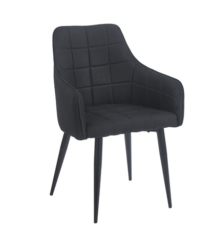 CAMERON BLACK ΥΦΑΣΜΑ ΠΟΛΥΘΡΟΝΑ ΜΕΤΑΛΛΙΚΗ 58x56x87
