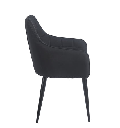 CAMERON BLACK ΥΦΑΣΜΑ ΠΟΛΥΘΡΟΝΑ ΜΕΤΑΛΛΙΚΗ 58x56x87