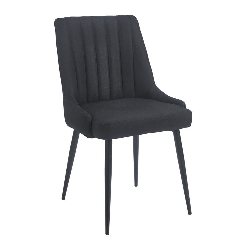 MEGAN BLACK ΥΦΑΣΜΑ ΚΑΡΕΚΛΑ ΜΕΤΑΛΛΙΚΗ 51x58x88