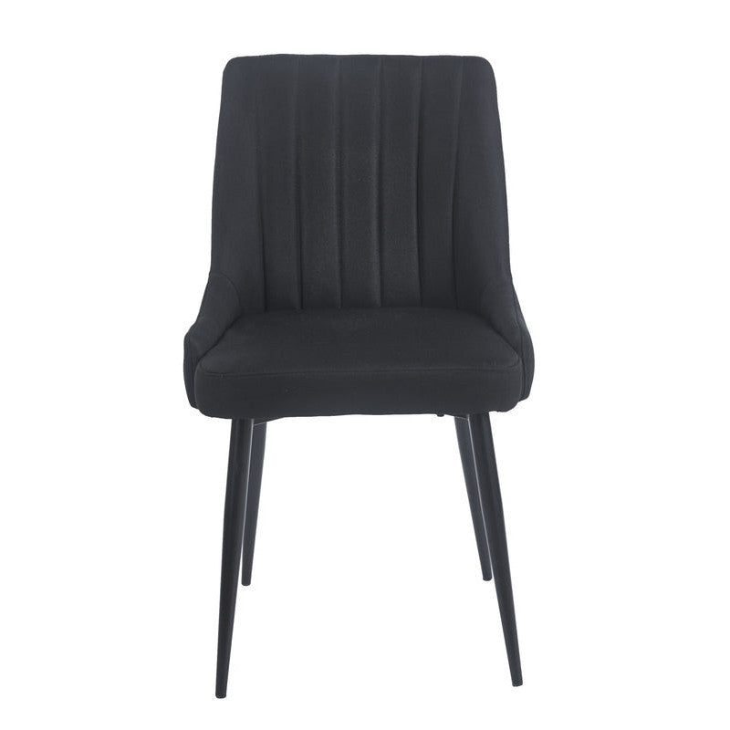 MEGAN BLACK ΥΦΑΣΜΑ ΚΑΡΕΚΛΑ ΜΕΤΑΛΛΙΚΗ 51x58x88