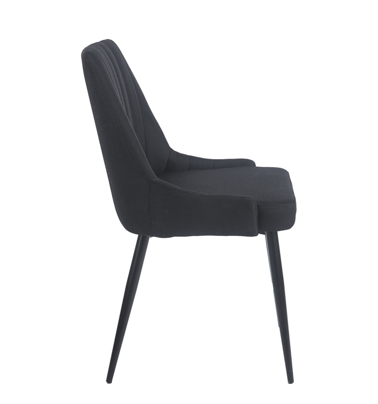 MEGAN BLACK ΥΦΑΣΜΑ ΚΑΡΕΚΛΑ ΜΕΤΑΛΛΙΚΗ 51x58x88