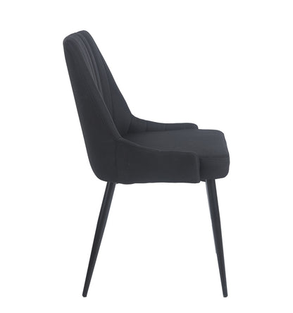MEGAN BLACK ΥΦΑΣΜΑ ΚΑΡΕΚΛΑ ΜΕΤΑΛΛΙΚΗ 51x58x88