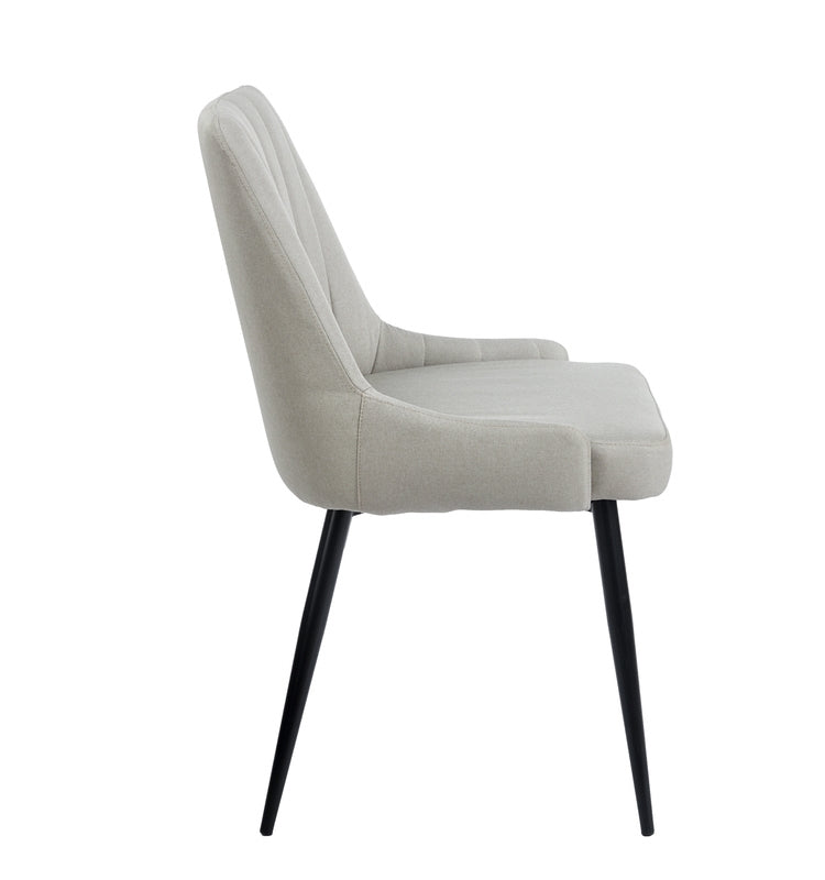 MEGAN L. BEIGE ΥΦΑΣΜΑ ΚΑΡΕΚΛΑ ΜΕΤΑΛΛΙΚΗ 51x58x88