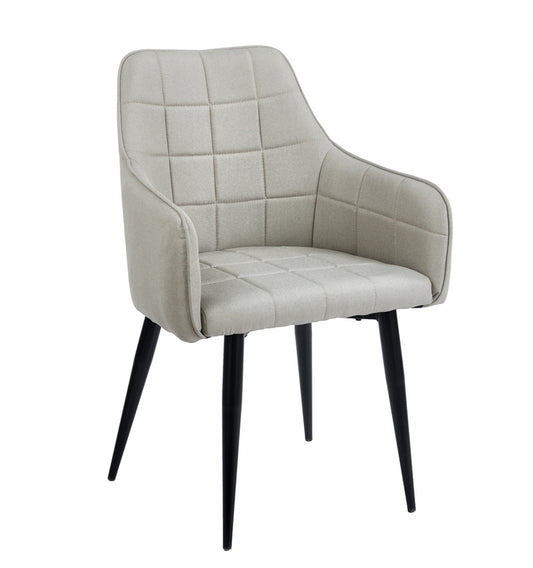 CAMERON L. BEIGE ΥΦΑΣΜΑ ΠΟΛΥΘΡΟΝΑ ΜΕΤΑΛΛΙΚΗ 58x56x87