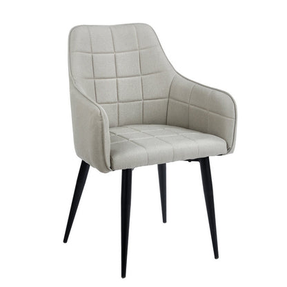 CAMERON L. BEIGE ΥΦΑΣΜΑ ΠΟΛΥΘΡΟΝΑ ΜΕΤΑΛΛΙΚΗ 58x56x87