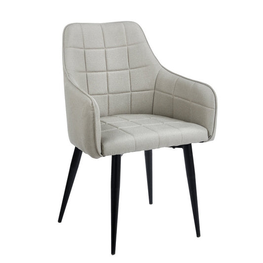CAMERON L. BEIGE ΥΦΑΣΜΑ ΠΟΛΥΘΡΟΝΑ ΜΕΤΑΛΛΙΚΗ 58x56x87