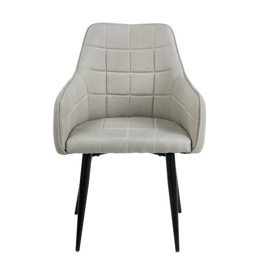 CAMERON L. BEIGE ΥΦΑΣΜΑ ΠΟΛΥΘΡΟΝΑ ΜΕΤΑΛΛΙΚΗ 58x56x87