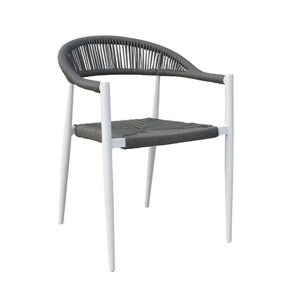 VALERIA WHITE/GREY ΠΟΛ/ΝΑ ΑΛΟΥΜΙΝΙΟΥ 57x57x78