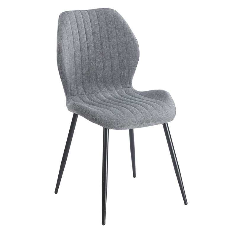 DYLAN GREY ΥΦΑΣΜΑ ΚΑΡΕΚΛΑ ΜΕΤΑΛΛΙΚΗ 48x53x74