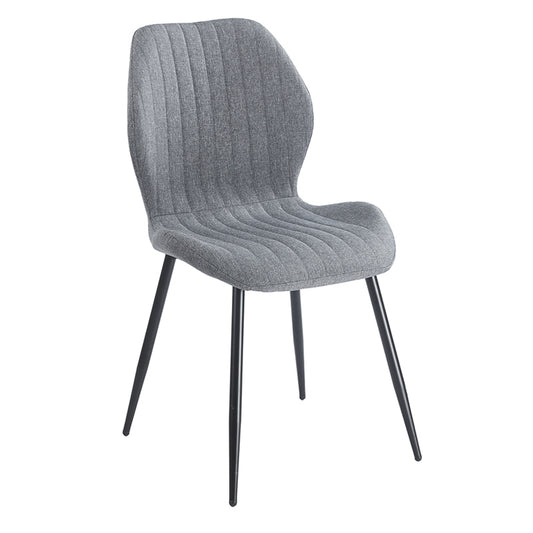 DYLAN GREY ΥΦΑΣΜΑ ΚΑΡΕΚΛΑ ΜΕΤΑΛΛΙΚΗ 48x53x74