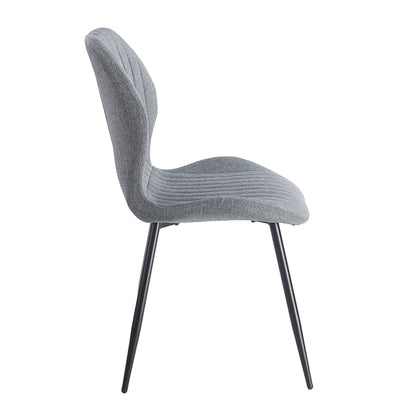 DYLAN GREY ΥΦΑΣΜΑ ΚΑΡΕΚΛΑ ΜΕΤΑΛΛΙΚΗ 48x53x74