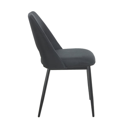 MADISON BLACK ΥΦΑΣΜΑ ΚΑΡΕΚΛΑ ΜΕΤΑΛΛΙΚΗ 45x54x83