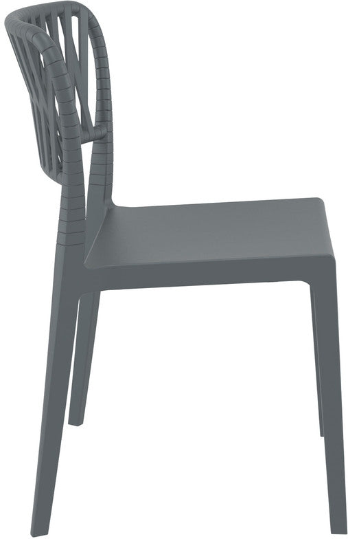 PORTOFINO DARK GREY ΚΑΡΕΚΛΑ ΠΟΛ/ΝΙΟΥ 52x56x83
