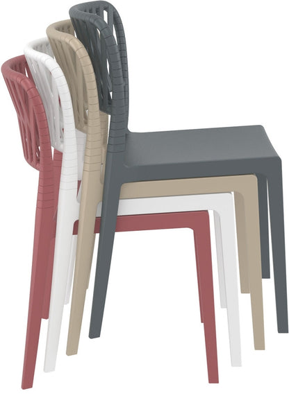 PORTOFINO DARK GREY ΚΑΡΕΚΛΑ ΠΟΛ/ΝΙΟΥ 52x56x83