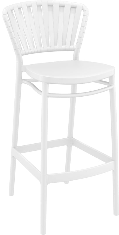 PORTOFINO STOOL WHITE POL/NYLON 48x52x106