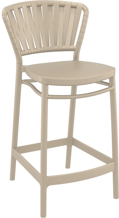 PORTOFINO STOOL TAUPE POLYESTER 48x52x96