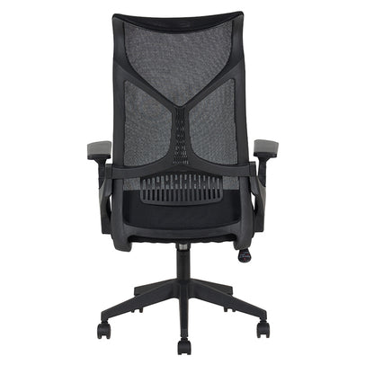A9920 ΜΑΥΡO MESH ΠΟΛΥΘΡΟΝΑ ΓΡΑΦΕΙΟΥ 64X65X48-115/56-125εκ.