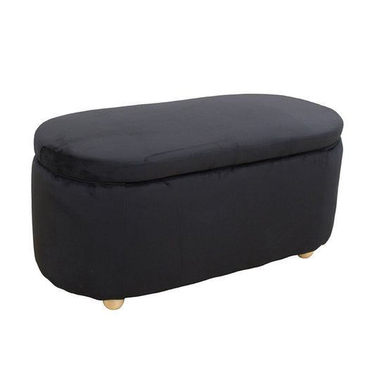 FOSTER ΣΚΑΜΠΟ VELVET BLACK ΜΕ ΑΠΟΘ. ΧΩΡΟ 99x45x45