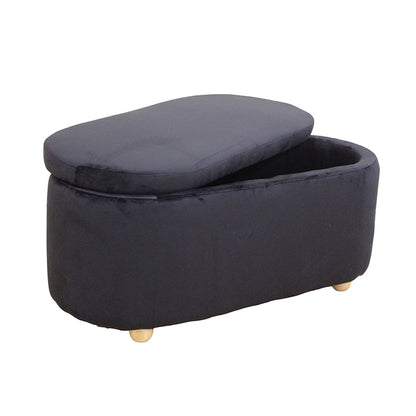 FOSTER ΣΚΑΜΠΟ VELVET BLACK ΜΕ ΑΠΟΘ. ΧΩΡΟ 99x45x45