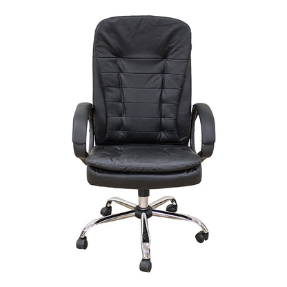 A9938 ΜΑΥΡΟ PVC ΠΟΛΥΘΡΟΝΑ ΓΡΑΦΕΙΟΥ 67x65x52-112/62-121