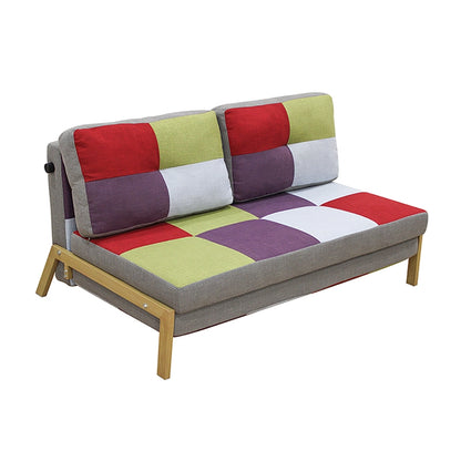 SARA Q PATCHWORK ΥΦΑΣΜΑ ΚΑΝΑΠΕΣ/ΚΡΕΒΑΤΙ 152x93x80