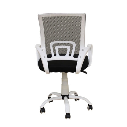 A1850 SW ΛΕΥΚΟ/ΜΑΥΡΟ MESH ΠΟΛΥΘΡΟΝΑ ΓΡΑΦΕΙΟΥ 62x52x43-84/50-93