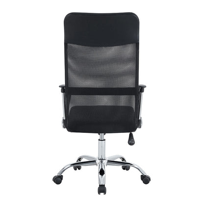 A9943 ΜΑΥΡΟ MESH ΠΟΛΥΘΡΟΝΑ ΓΡΑΦΕΙΟΥ 56x59x45-108/55-118