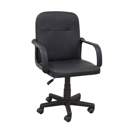 A9942 ΜΑΥΡΟ PVC ΠΟΛΥΘΡΟΝΑ ΓΡΑΦΕΙΟΥ 58x56x37-83/47-93