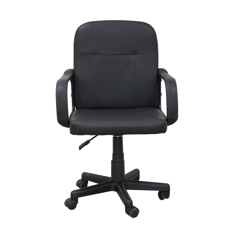 A9942 ΜΑΥΡΟ PVC ΠΟΛΥΘΡΟΝΑ ΓΡΑΦΕΙΟΥ 58x56x37-83/47-93